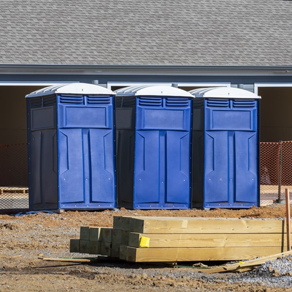 are there any restrictions on where i can place the portable restrooms during my rental period in Elba